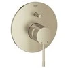 Virštinkinė dalis vonios-dušo maišytuvui Grohe, Essence, Brushed nickel su perjungėju
