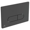 WC klavišas Ideal Standard ProSys, Mechaninis, Oleas M1, Silk Juodas juodas matinis