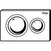 WC klavišas Viega Prevista, Visign For Style 20, juodas matinis