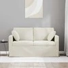 Sofa Kreminė 138 x 78 x 80 cm Aksomas