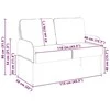 Sofa Sofos su pagalve 110cm Violetinė fanera