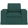 Sofa Tamsiai žalia 103 x 80 x 82 cm audinys