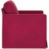Sofa Vyno raudona 78 x 78 x 80 cm Aksomas