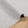 Zoninės kiliminės dangos LUGO Kremas ir pilka 80 x 150 cm