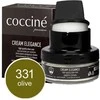 Alyvuogių spalvos lygios odos maitinamasis ir spalvą atnaujinantis batų kremas – Coccine Kreminis Elegance, olive, 50 ml
