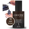 Atkuriamieji tamsiai rudi lygios odos dažai – Coccine Leather Repair, dark ruda, 10 ml