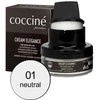 Bespalvis lygios odos maitinantis ir spalvą atnaujinantis batų kremas – Coccine Kreminis Elegance, neutralus, 50 ml
