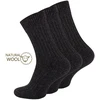 Dovanų rinkinys: Nowo® vyriškos šlepetės su avies vilna, VCA Textil® vilnonės kojinės (3 poros) ir Coccine® avies vilnos vidpadžiai