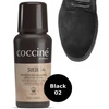 Juoda zomšos ir nubuko spalvos atnaujinimo priemonė – Coccine Suede, Juodas, 75 ml