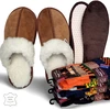 Kinkekomplekt 3 ühes: Nowo® lambavillaga sussid, Vincent Creation® villased sokid ja Coccine® meriinovillast sisetallad