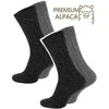 Plonos žieminės kojinės su alpakos vilna VCA Textil, 4 poros