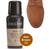 Šviesiai ruda zomšos ir nubuko spalvos atnaujinimo priemonė – Coccine Suede, Mid Brown, 75 ml