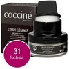 Tamsiai rožinis lygios odos maitinantis ir spalvą atnaujinantis batų kremas – Coccine Kreminis Elegance, fuksija, 50 ml