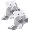 Unisex sportinės kojinės Stark Soul, baltos, 4 poros