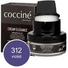 Violetinis lygios odos maitinantis ir spalvą atnaujinantis batų kremas – Coccine Kreminis Elegance, violetinis, 50 ml