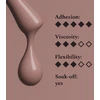 FEHU Bazinis gelis su pluoštu #03 kreminė Latte, 12 ml | Fiber Base Gel #03 Creamy Latte, 12 ml