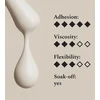 FEHU Bazinis gelis su pluoštu #06 pieno baltumo, 12 ml | Fiber Base Gel #06 Milky Baltas 12 ml