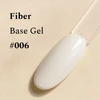FEHU Bazinis gelis su pluoštu #06 pieno baltumo, 12 ml | Fiber Base Gel #06 Milky Baltas 12 ml