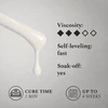 FEHU Gelinis lakas #007 Cotton Bud, 12 ml | Gel Polish #007 Cotton Bud, 12 ml