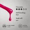 FEHU Gelinis lakas #215 Raspberry Bomb, 12 ml | Gel Polish #215 Raspberry Bomb, 12 ml