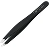 Lycon pincetas, 3mm, juodas | Juodas PRECISION TWEEZERS 3mm slanted tipe