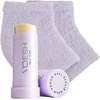 Voesh kulnų priežiūros rinkinys (22 ml. balzamas + 2 vnt. kojinės) levandų kvapo | VOESH Heel Repair Duo (Heel Repair Balm + Heel Socks) Lavender
