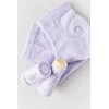 Voesh kulnų priežiūros rinkinys (22 ml. balzamas + 2 vnt. kojinės) levandų kvapo | VOESH Heel Repair Duo (Heel Repair Balm + Heel Socks) Lavender