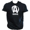 Universal Nutritions Universal Animal Basic Logo Tee Marškinėliai juodi
