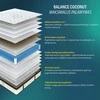 Meb Podrez Dvipusis čiužinys su kokosu Balance Coconut dydis 90
