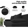 Meb Podrez Dvivietis išskleidžiamas sofa „Simple Light“ be porankių, „Podrez“, grafito