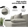 Meb Podrez Dvivietis išskleidžiamas sofa „Simple Light“ be porankių, „Podrez“, šviesiai pilka