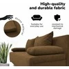 Meb Podrez Dvivietė sofa lova „Simple Light“ be porankių, „Podrez“, rudos spalvos