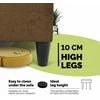 Meb Podrez Dvivietė sofa lova Simple X Mini, Podrez, rudos spalvos