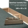 Meb Podrez Dvivietė sofa lova Simple X Light, be porankių, Podrez,, smėlio spalvos