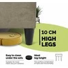 Meb Podrez Dvivietė išskleidžiama sofa lova Simple X Mini, Podrez, smėlio spalvos