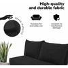 Meb Podrez Dvivietė sofa lova „Simple Mini“, „Podrez“, grafito spalvos