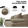 Meb Podrez Dvivietė sofa lova „Simple Light“ be porankių, „Podrez“, smėlio spalvos