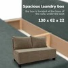 Meb Podrez Dvivietė išskleidžiama sofa lova Simple X Mini, Podrez, smėlio spalvos