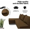 Meb Podrez Kampinė išskleidžiama sofa-lova St Light, Podrez, ruda