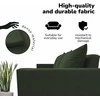 Meb Podrez Klasikinė sofa-lova „Simple Line“ su patalynės dėže, „Podrez“, Turkio žalia