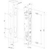 Locinox Įleidžiama spyna FORTYLOCK 40mm