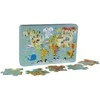 Apli Kids - XL dėlionė - Pasaulio žemėlapis