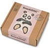 CARL OSCAR SnackDISC, Rožinė-panda 15cm