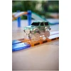 Cleverclixx - Magnetinės lenktynių trasos automobilis - pastelinis žalias, 1vnt.