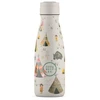 Cool Bottles - Nerūdijančio plieno vaikiškas buteliukas su šiaudeliu arba užsukimu, 260ml (Indian Tribe)