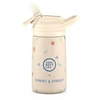 Cool Bottles - Nerūdijančio plieno vaikiškas buteliukas su atlenkiamu šiaudeliu, 350ml ( SPRT& Sprinkles Land)
