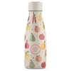 Cool Bottles - Nerūdijančio plieno vaikiškas buteliukas su šiaudeliu arba užsukimu, 260ml (Fruit salad)