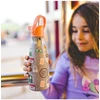 Cool Bottles - Nerūdijančio plieno vaikiškas buteliukas su šiaudeliu arba užsukimu, 260ml (Must have)