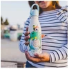 Cool Bottles - Nerūdijančio plieno vaikiškas buteliukas su šiaudeliu arba užsukimu, 350ml (Dragon dreams)
