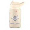 Cool Bottles - Nerūdijančio plieno vaikiškas buteliukas su atlenkiamu šiaudeliu, 350ml ( SPRT& Sprinkles Land)